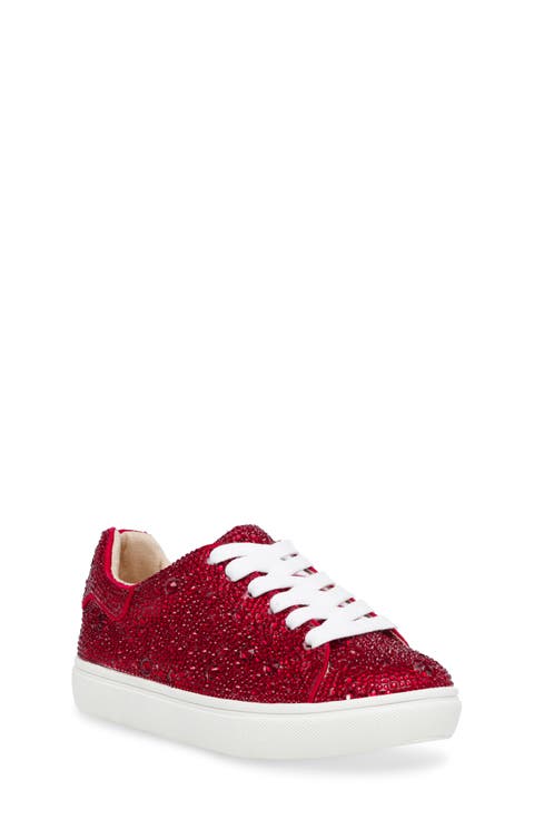 Sidny Crystal Sneaker (Baby, Walker & Toddler)