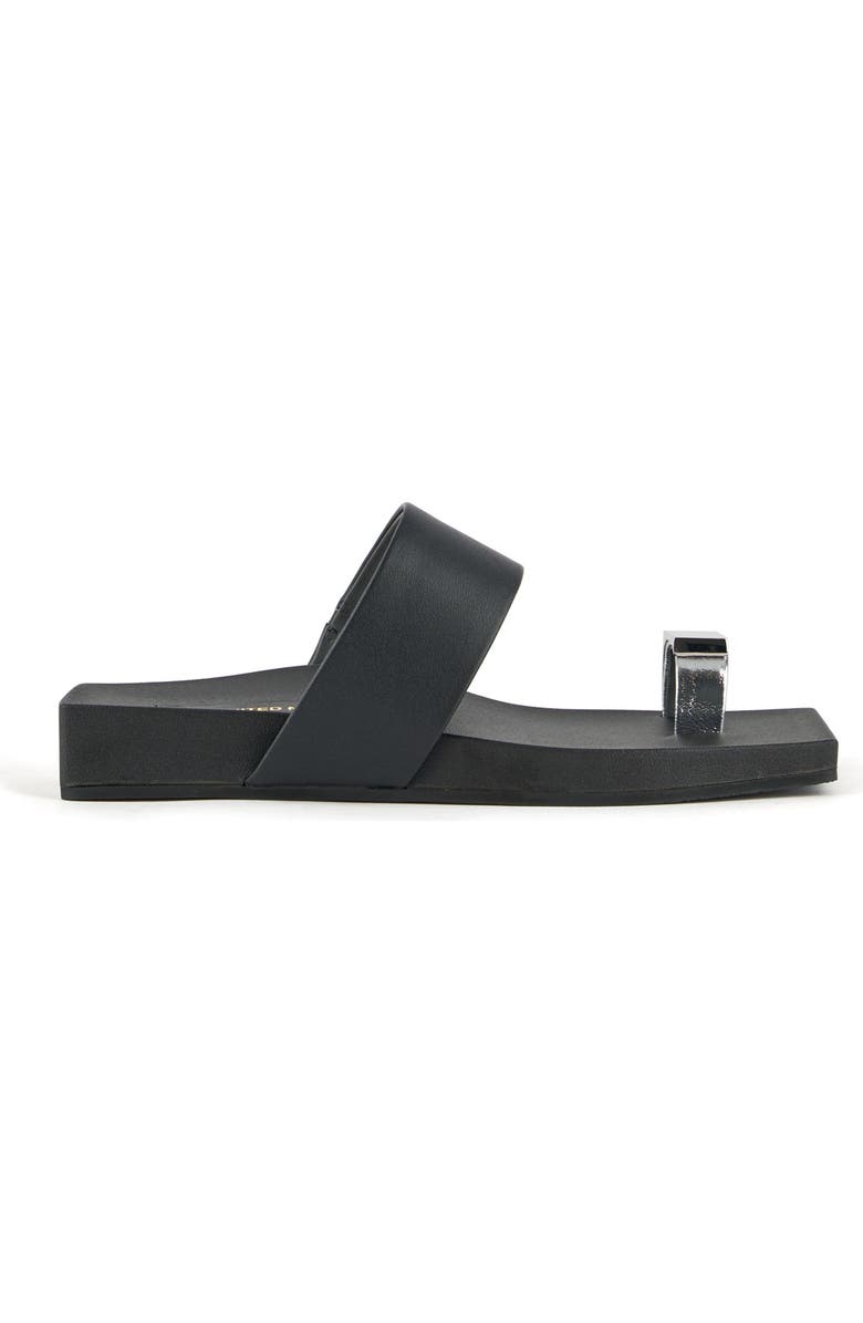 United Nude Loop Toe Lo Sandals, Main, color, Cube Ring Black