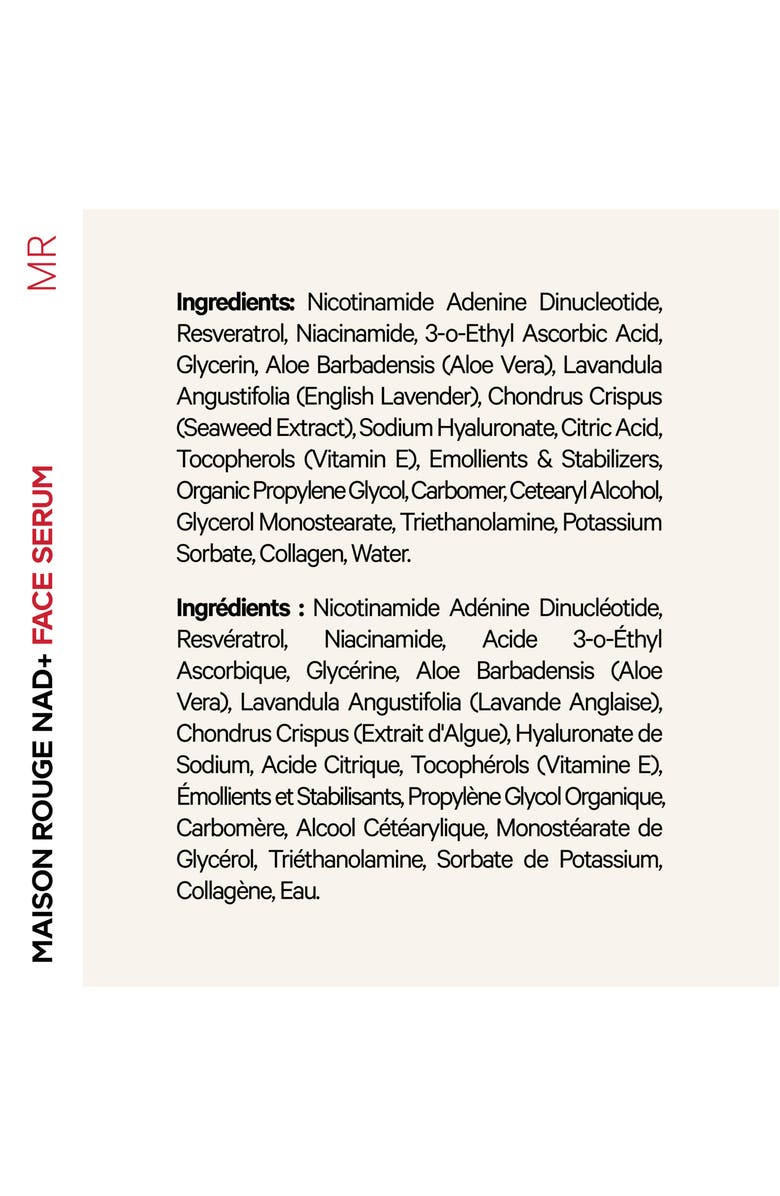 Codeage NAD Face Serum + Resveratrol Niacinamide & Collagen, Alternate, color, White