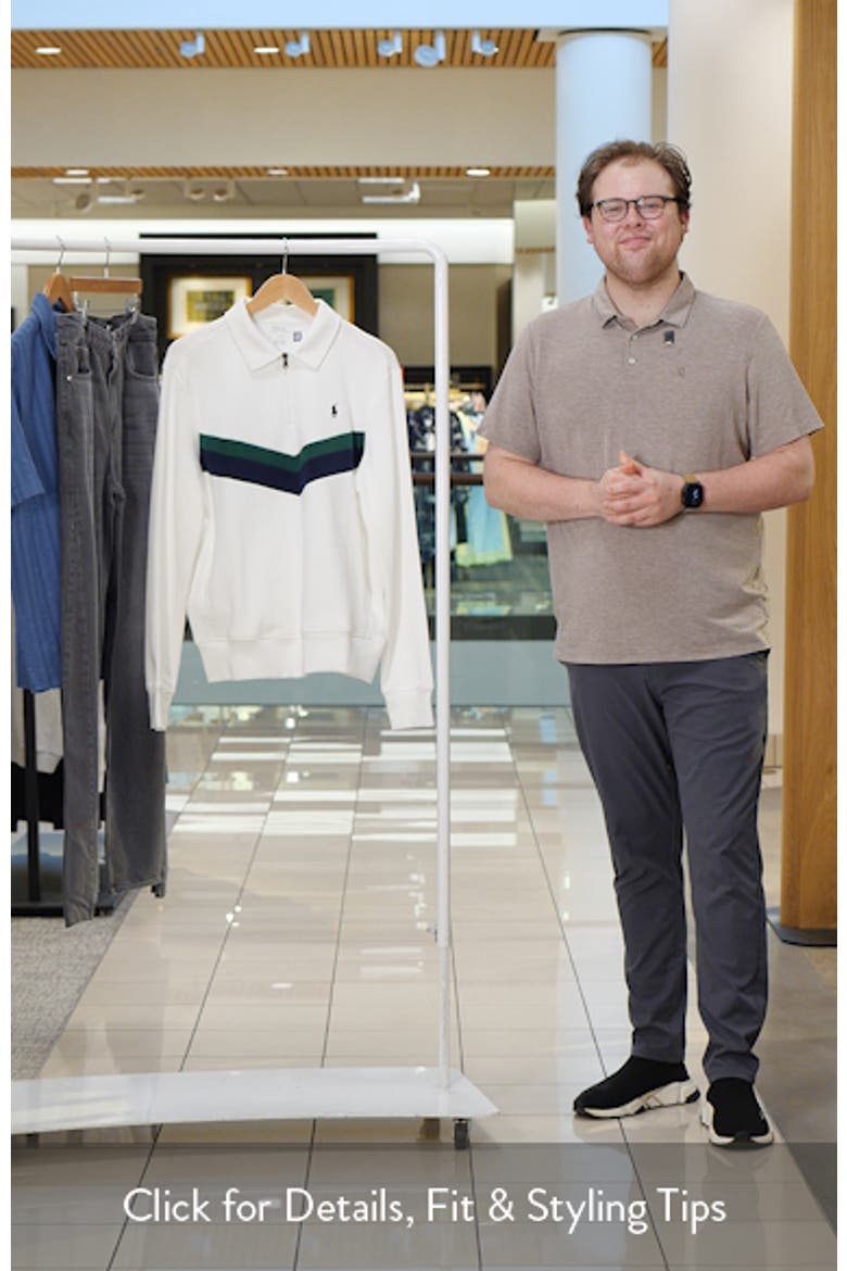 Double Knit Quarter Zip Sweatshirt video