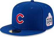 New Era Men's New Era Royal Chicago Cubs 2016 World Series Wool 59FIFTY Fitted Hat