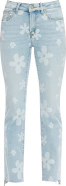 Bayeas Ankle Straight Leg Jeans