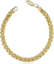 Bliss Diamond 14k Gold Filled 6-mm Bold Franco Link Chain Bracelet