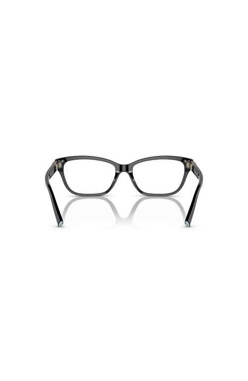 Tiffany & Co . 52mm Rectangle Optical Glasses In Black