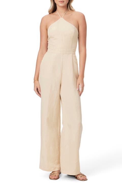 Thandie Linen Blend Jumpsuit