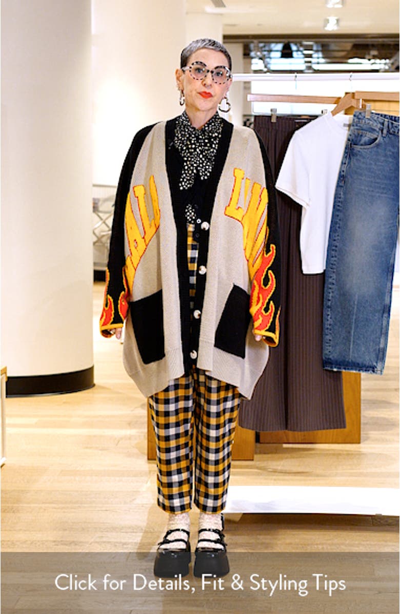 Biker Club Oversize Cardigan, sales video thumbnail