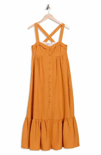 SANDRO Tulipe Tiered Sundress