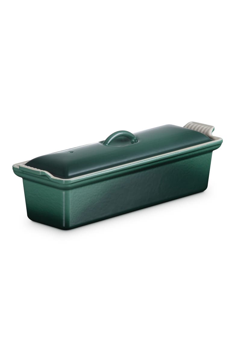 1.5-Quart Enameled Cast Iron Pate Terrine, Alternate, color, ARTICHAUT