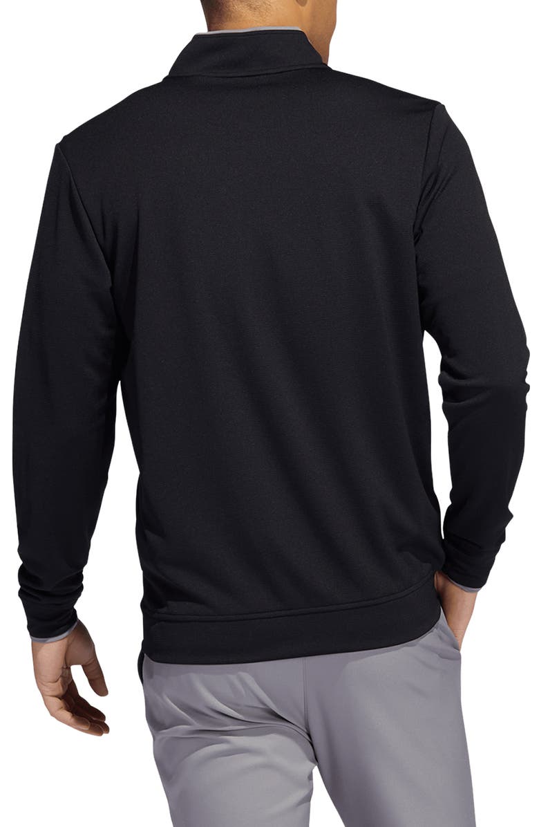 adidas Golf Recycled Polyester Half Zip Pullover, Alternate, color, 