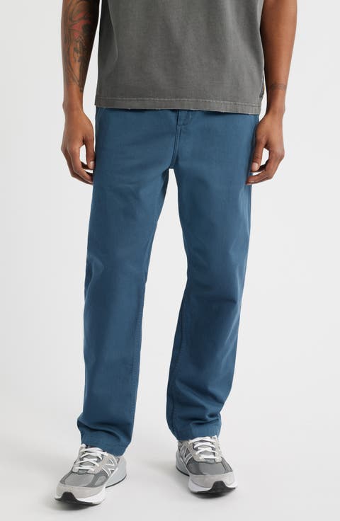 Flint Straight Leg Twill Pants
