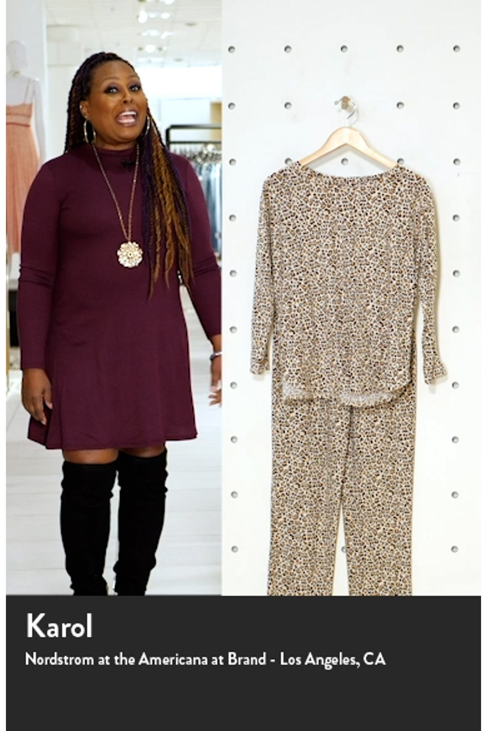 Flora Machine Flora Nikrooz Marie Pajamas (Women) | Nordstromrack