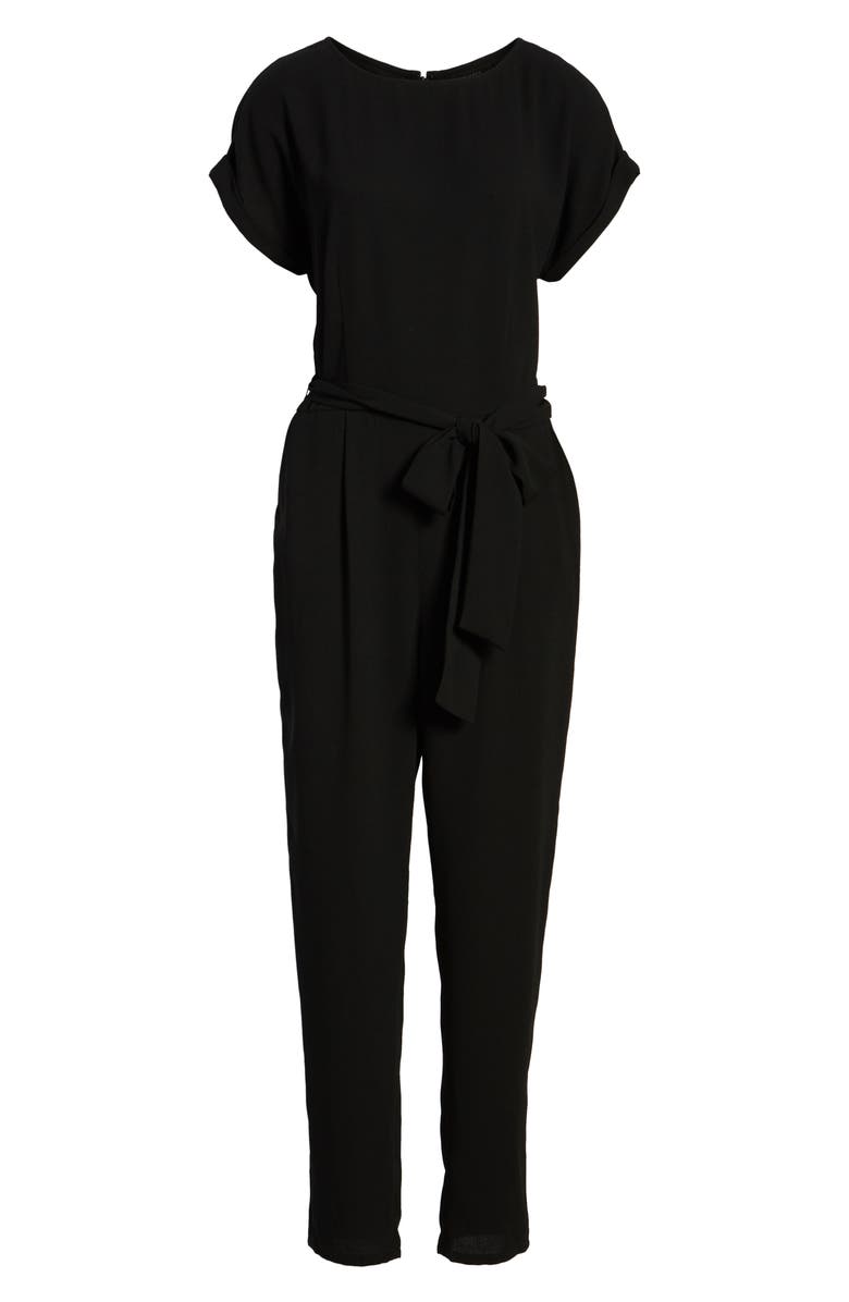 Halogen<sup>®</sup> Short Sleeve Jumpsuit, Alternate, color, 
