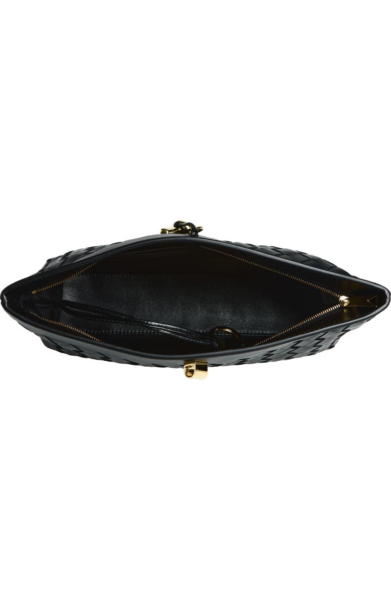 Bottega Veneta Andiamo Boat Clutch, Alternate, color, Black-M Brass