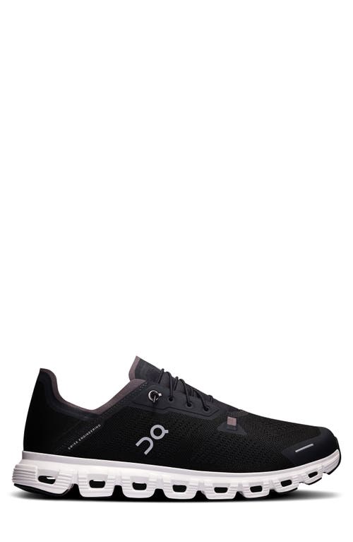 On Cloud 6 Running Sneaker In Black/white