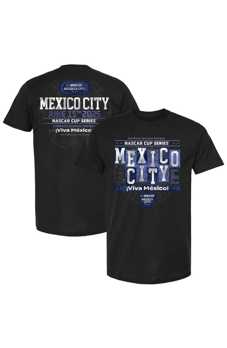 NASCAR Men
s NASCAR Black Mexico City Race Event T-Shirt, Main, color, Black