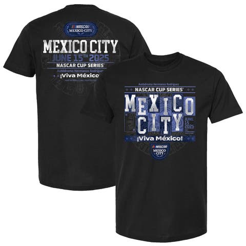 Men's NASCAR Black Mexico City Race Event T-Shirt
