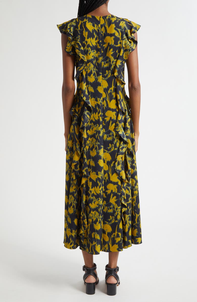 Ulla Johnson Flo Ruffle Maxi Dress, Alternate, color, Verdite