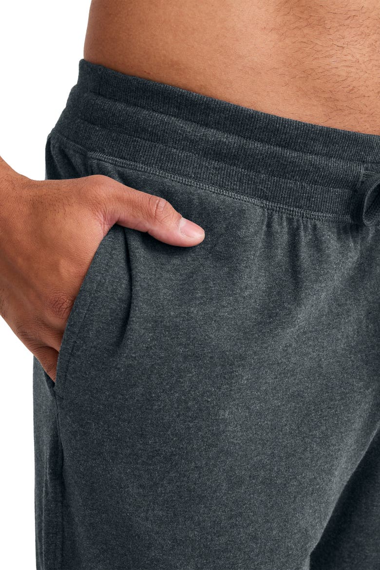 Mens Cotton Stretch Sleep Pant, Alternate, color, Grey Night Heather