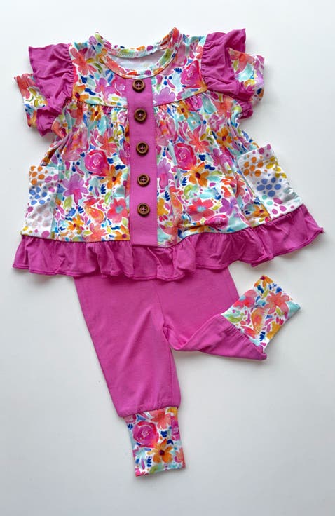 Korrie Peplum & Legging Set