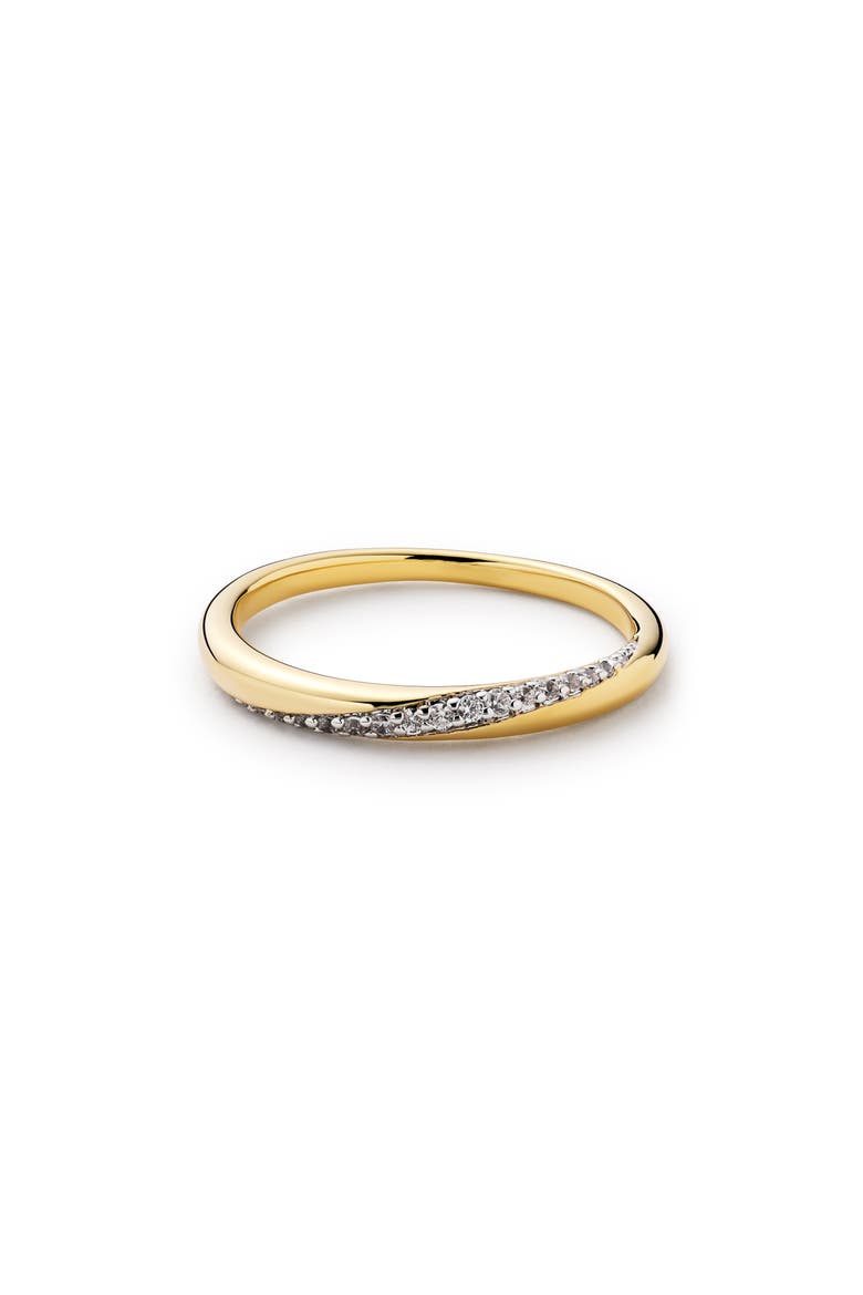 Kira Pavé Ring, Alternate, color, GOLD / CLEAR