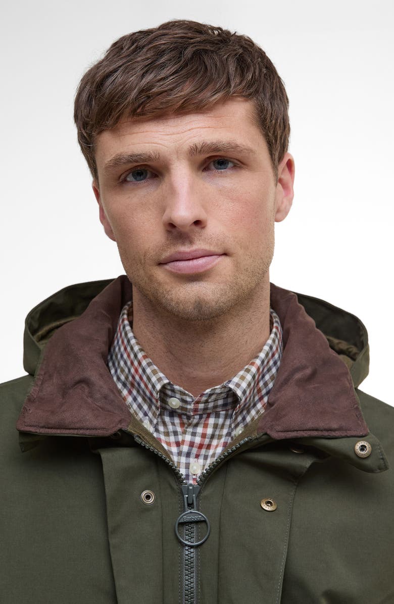 Barbour Beacon Sports Waterproof Waxed Jacket, Alternate, color, 