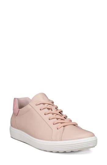 Ecco Soft 7 Sneaker In Pink
