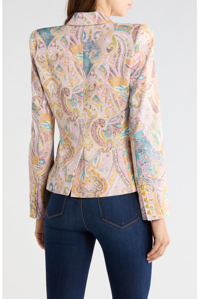 Kaisley Paisley Blazer, Alternate, color, MULTI WESTERN PAISLEY