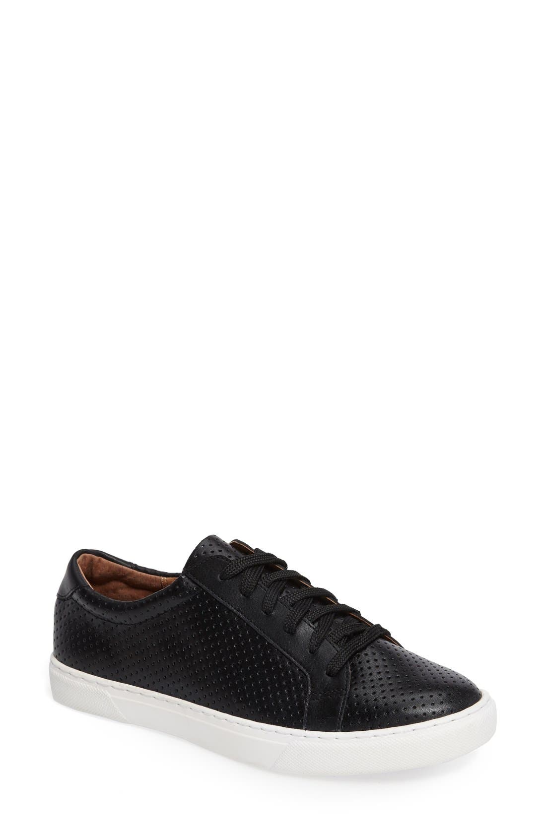 Caslon<sup>®</sup> Cassie Perforated Sneaker, Main, color, 