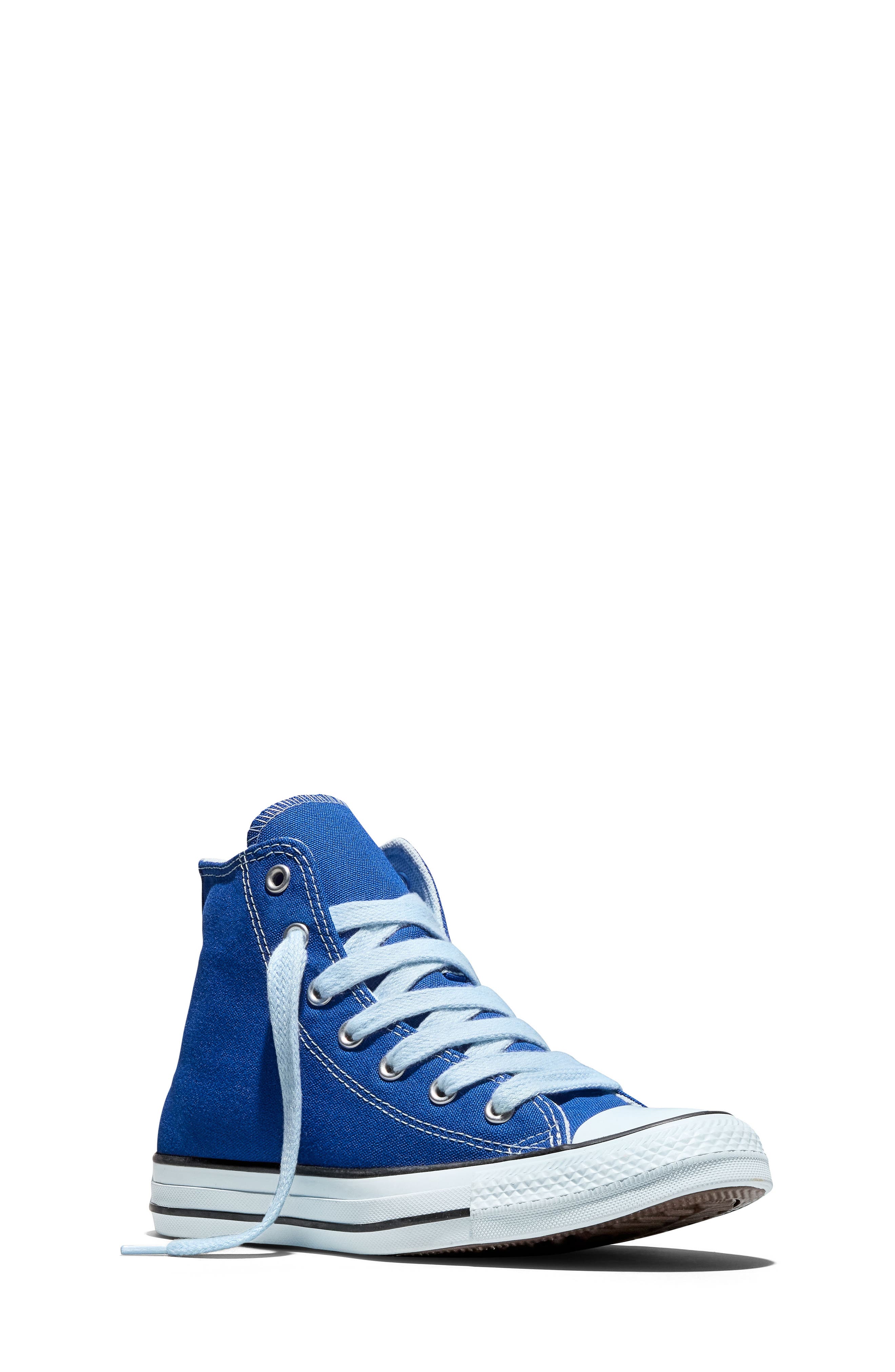 Kids' Chuck Taylor All Star Canvas High Top Sneaker, Main, color, BLUE/ COLD TOUCH/ BLACK
