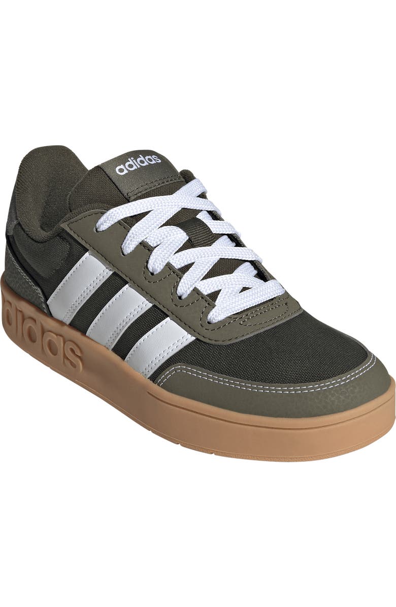 adidas Kids' Breakbase Sneaker, Main, color, Night Cargo/ White/ Olive