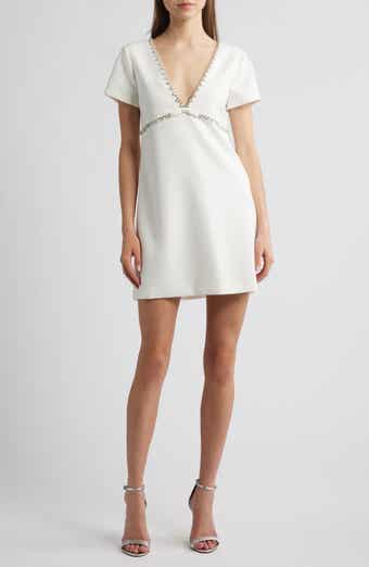 LIKELY Jessica Crystal Detail Cocktail Minidress