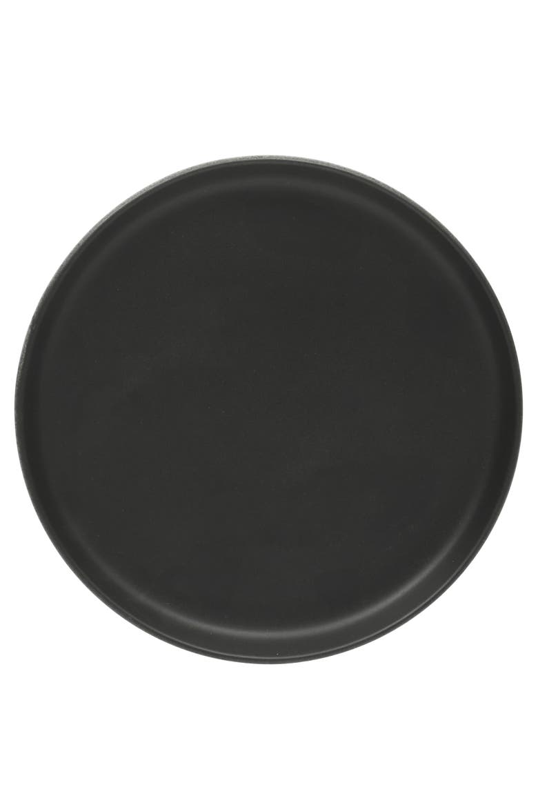 Soho Lounge Pasco 16-Piece Reactive Glaze Stoneware Dinnerware Set, Alternate, color, Black