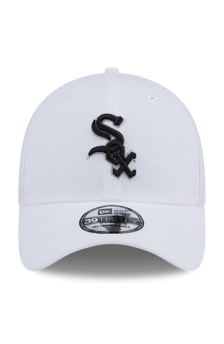 New Era Men's New Era White Chicago White Sox Evergreen 39THIRTY Flex Hat, Alternate, color,