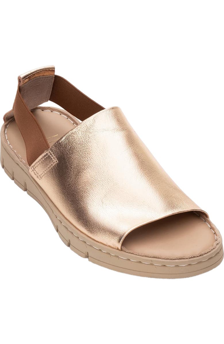 Forever & Always Shoes Londoi Elastic Strap Leather Sandal, Alternate, color,