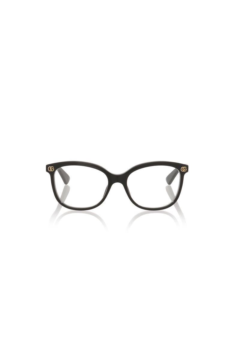 51mm Rectangle optical glasses, Alternate, color, Black