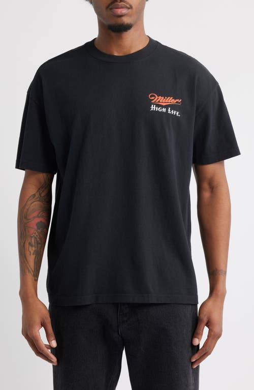 The Forecast Agency Miller® High Life Graphic T-Shirt in Black  product