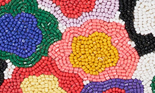 Staud Tommy Beaded Shoulder Bag In Multi