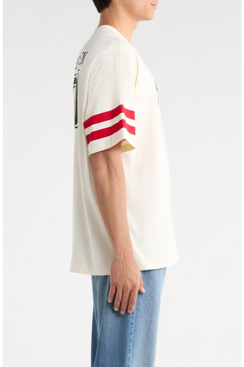 Rainier 1878 Oversized Graphic Cotton T-Shirt, Alternate, color, NATURAL