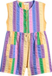 NEXT Kids' Rainbow Cotton Romper
