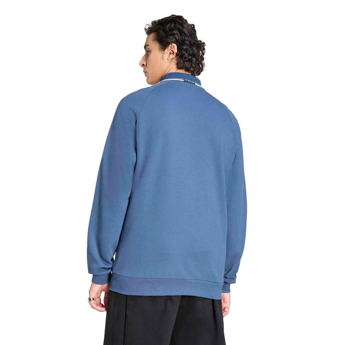 Men's adidas Blue Italy National Team 2026 Away Full-Zip Anthem