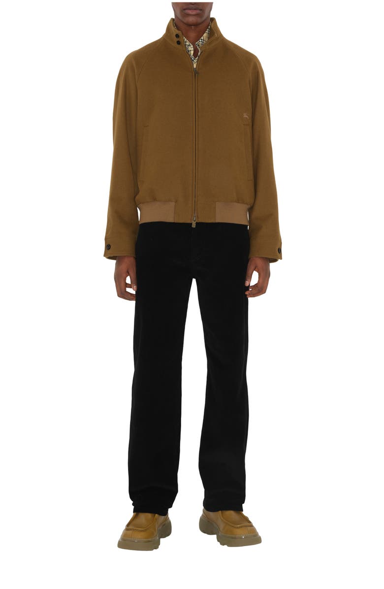 Burberry Cashmere Harrington Jacket, Main, color, 