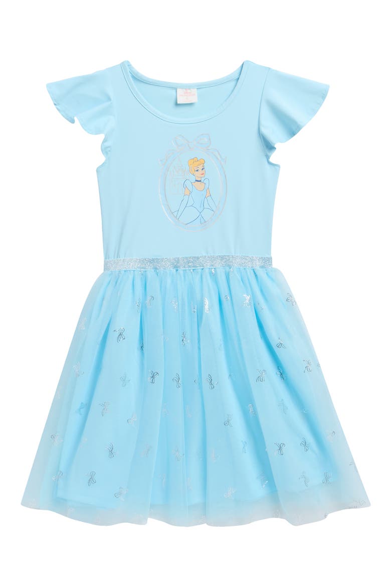 Kids' Cinderella Ballerina Tutu Dress, Main, color, BLUE