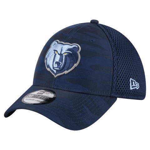 Men's New Era  Navy Memphis Grizzlies Subtle Camo 39THIRTY Flex Hat