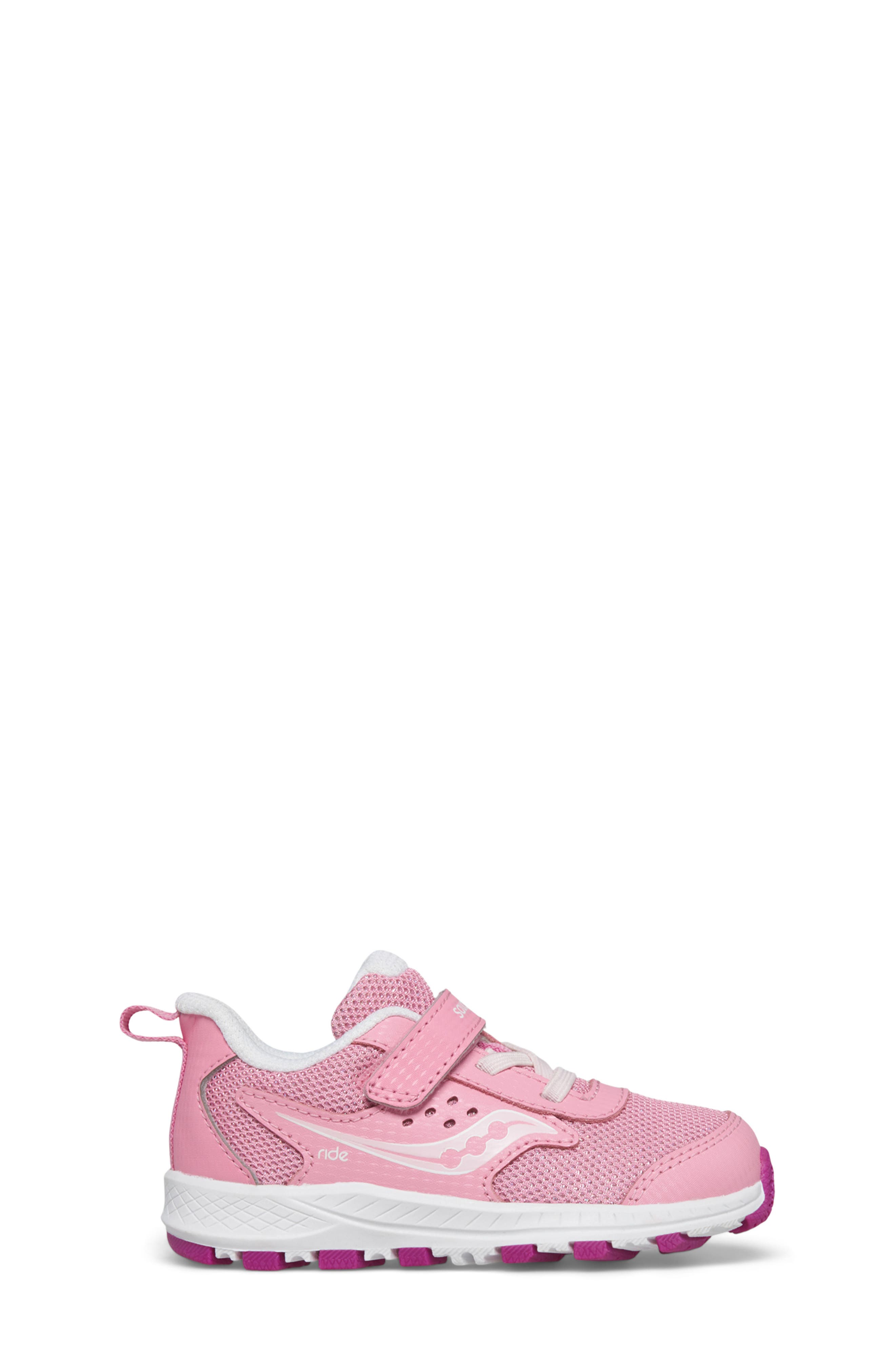Saucony Ride Jr. Sneaker, Alternate, color, Pink