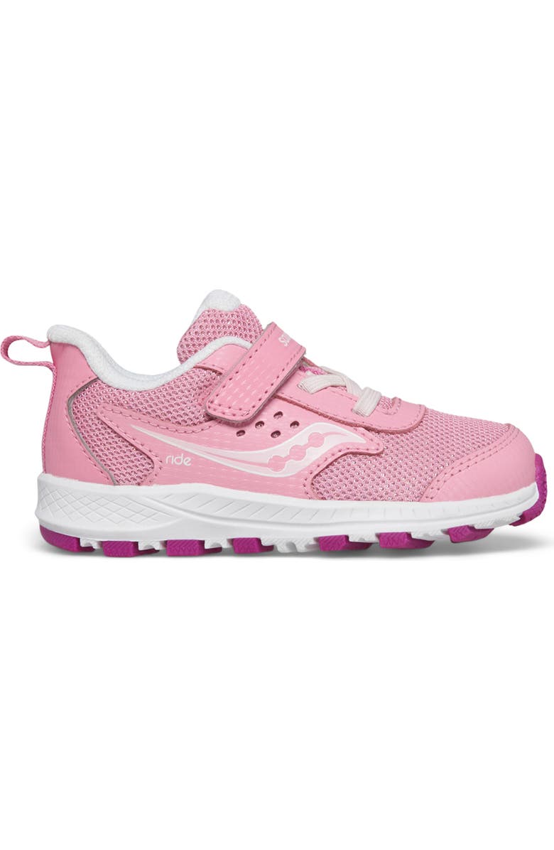 Saucony Ride Jr. Sneaker, Alternate, color, Pink
