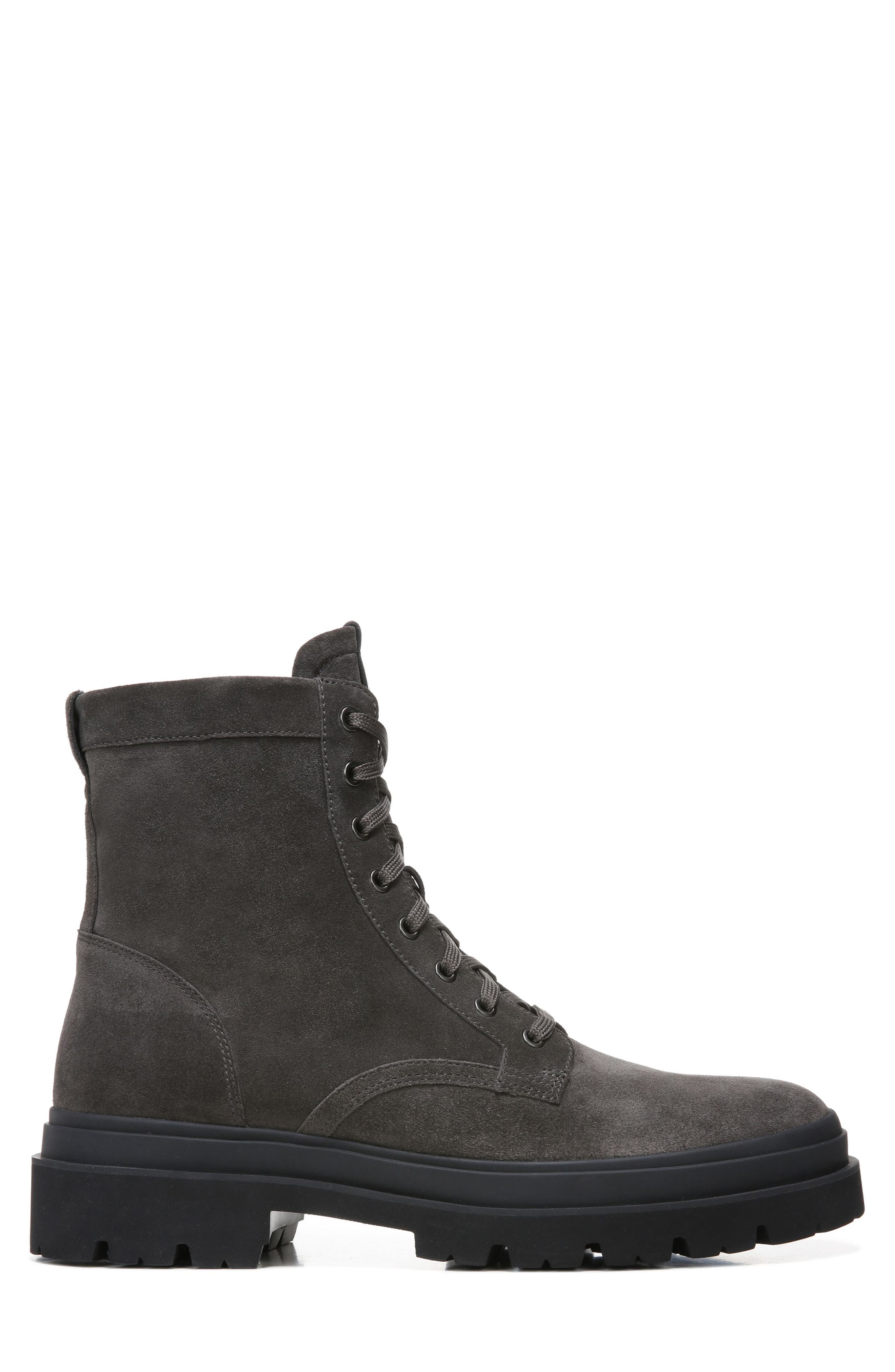 Vince Raider Water Repellent Combat Boot, Alternate, color, Graphite