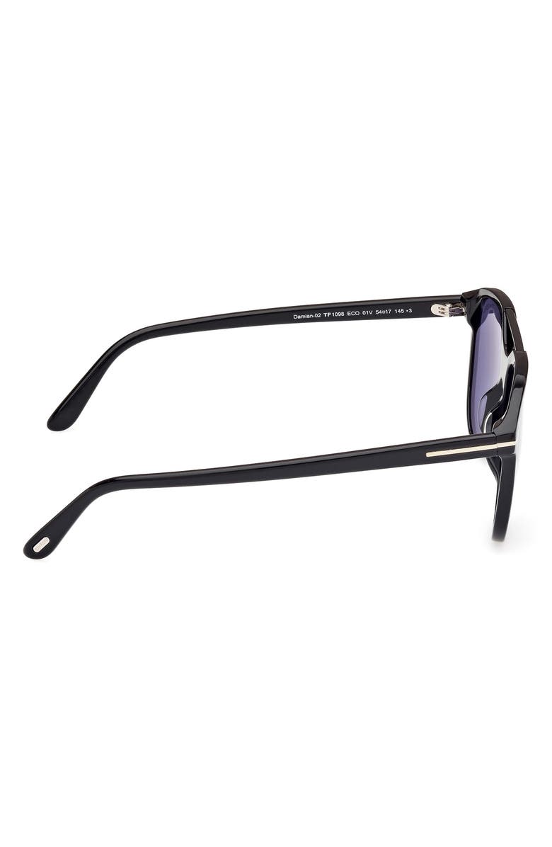 TOM FORD Damian 54mm Pilot Sunglasses, Alternate, color, 