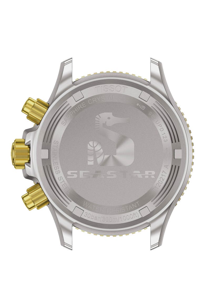 Seastar 1000 Chronograph Bracelet Watch, 38mm, Alternate, color, GREY GRADIENT