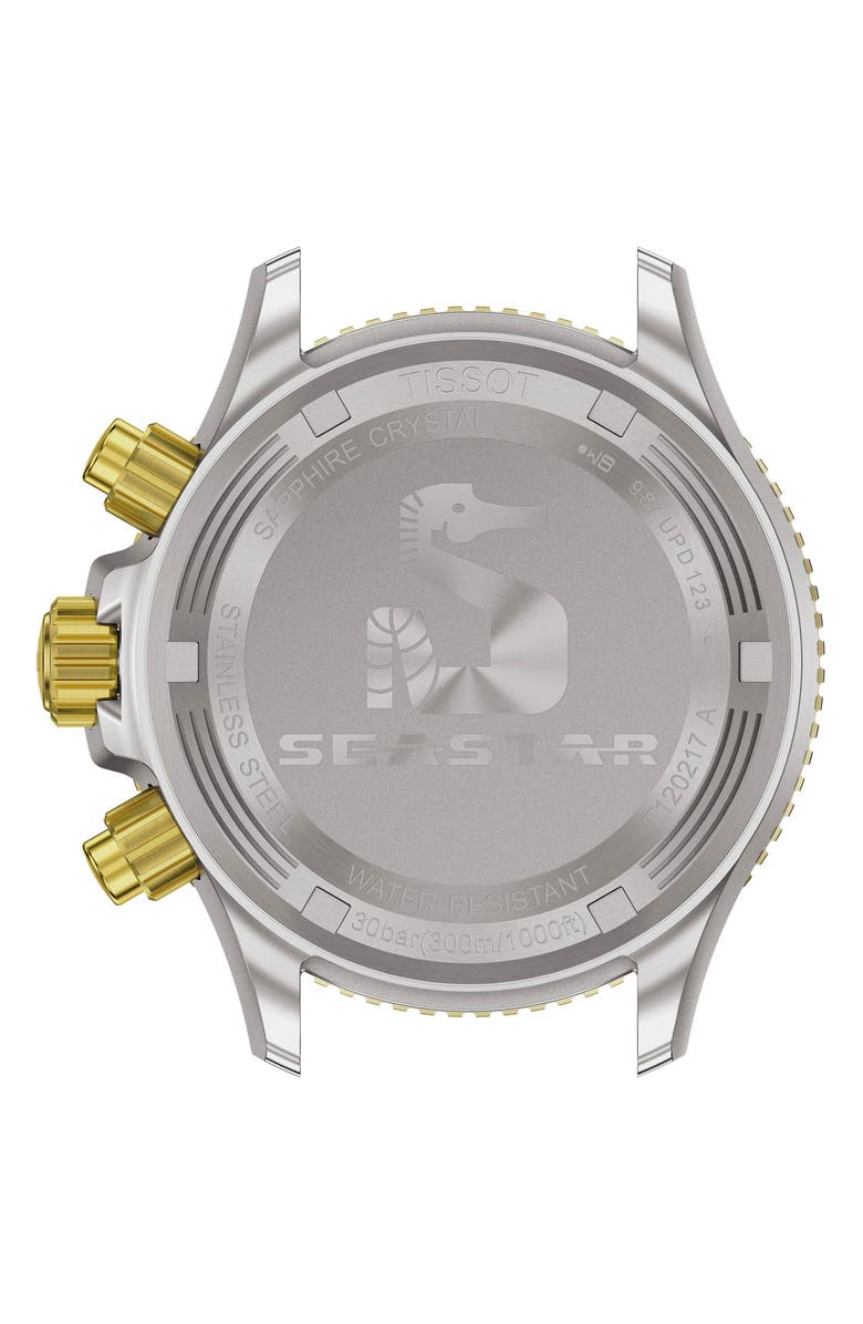 Tissot Seastar 1000 Chronograph Bracelet Watch, 38mm, Alternate, color, Grey Gradient
