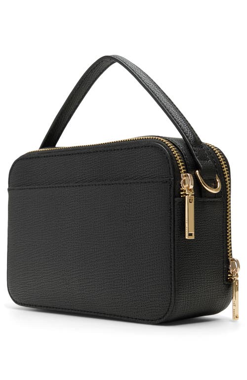 Ted Baker London Teena Faux Leather Top Handle Bag In Black